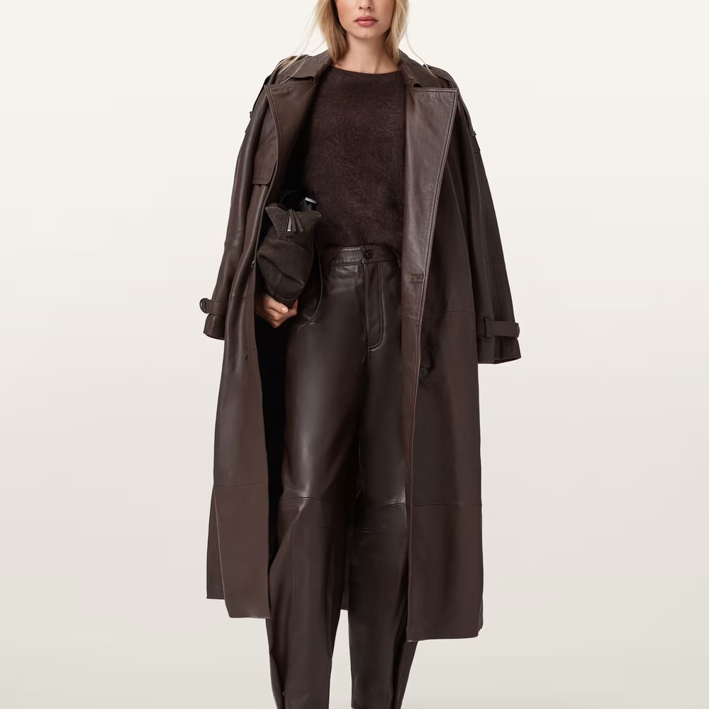 Lamarque ERMA Leather Trench Coat